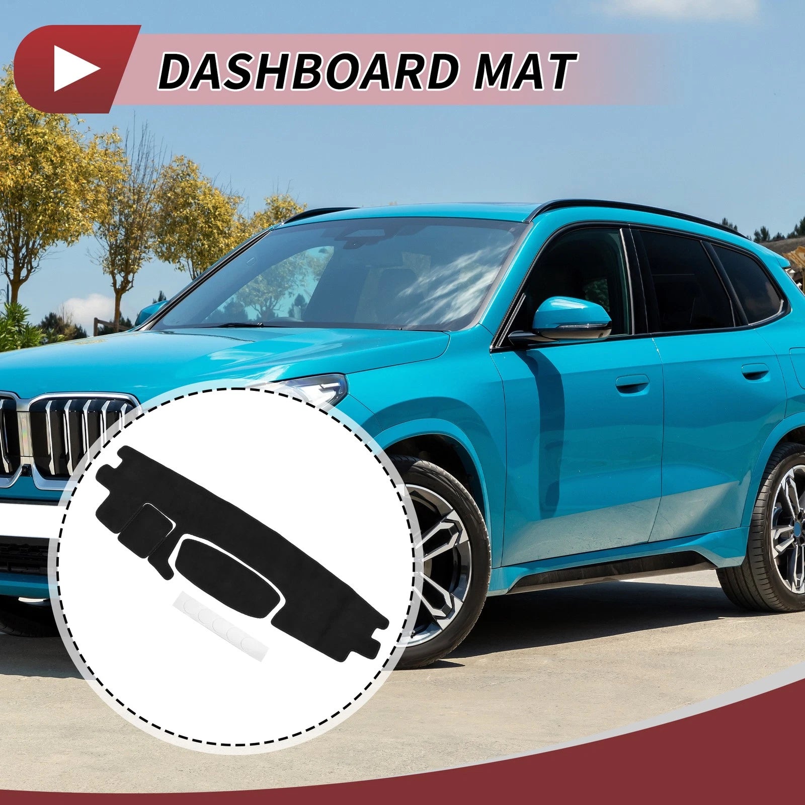 Dashboard Dash Cover Mat Sun Protector for Toyota Roomy Tank (2016–2020)
