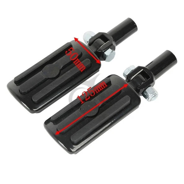 Passenger Footpeg Footrest Pegs Supports for Harley Softail (2000–2006)