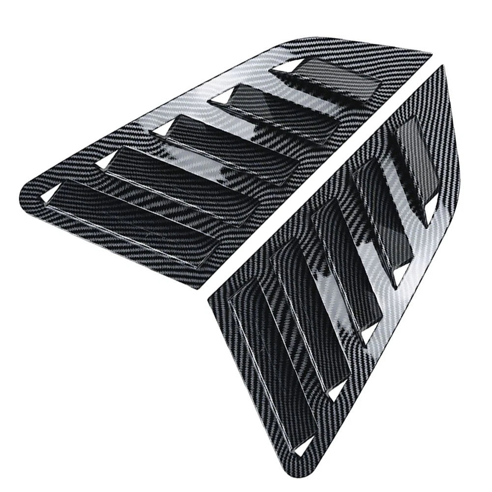 Rear Window Louvers for Audi A3 S3 8Y Hatchback (2021–2024) Carbon Look
