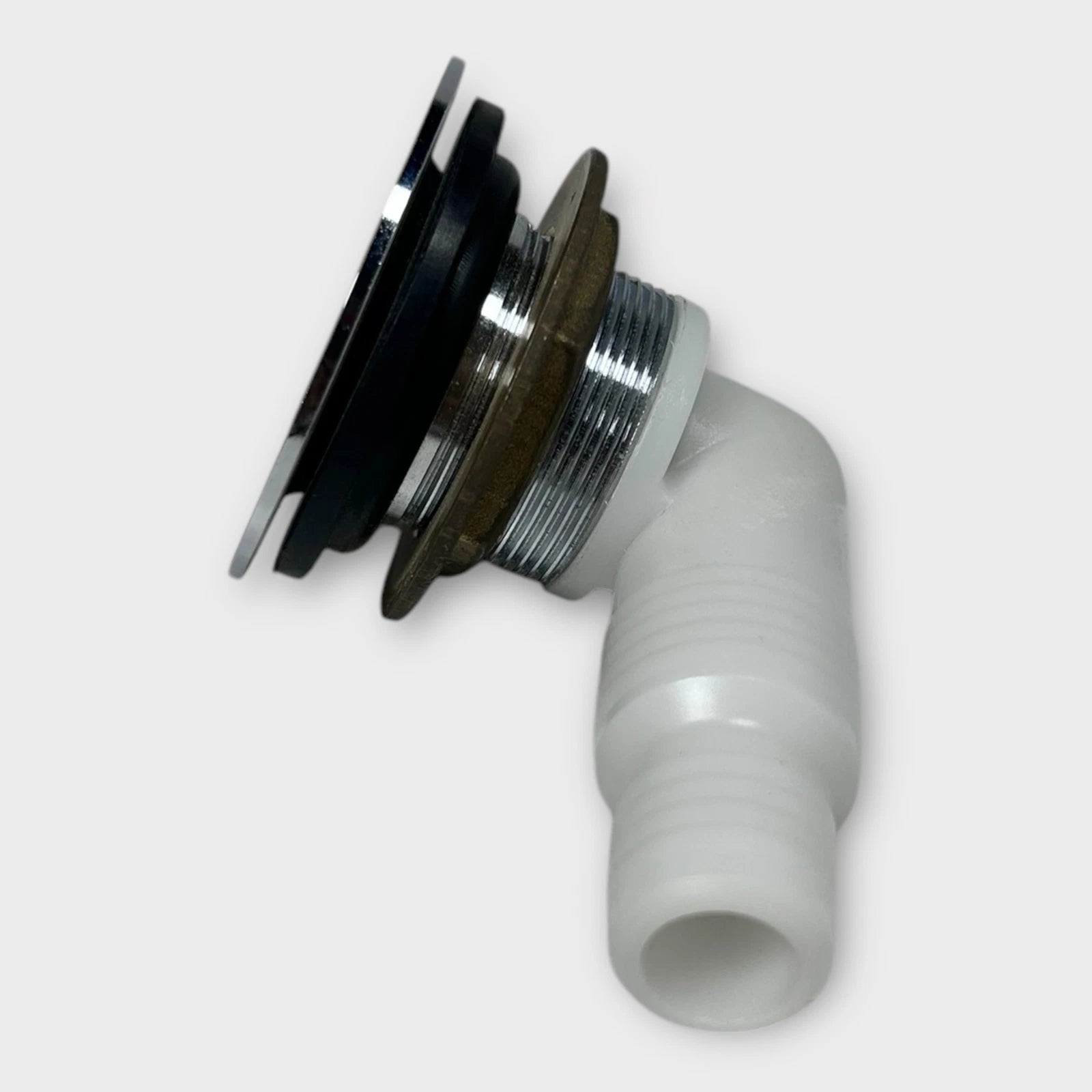 Chrome Boat Thru Hull Angled Flip Drain for ITC Marine 98110-CH