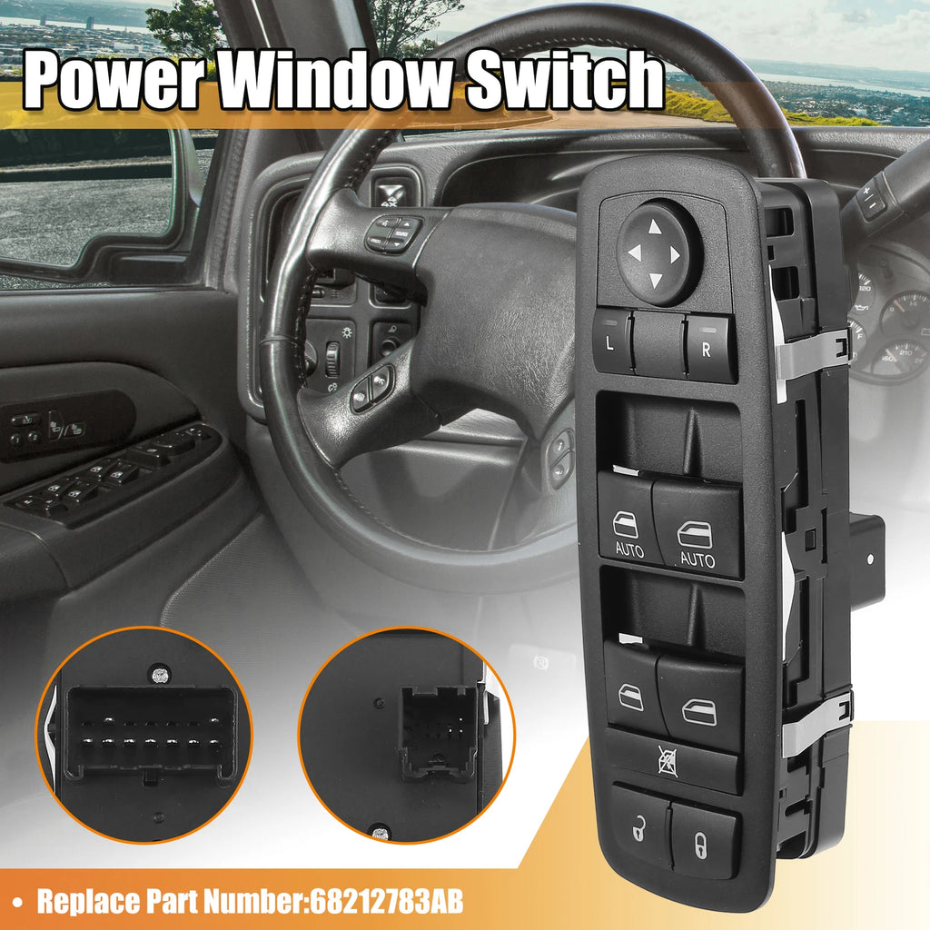 Power Window Switch for Ram 1500 2500 3500 (2014–2015) 68212783AB