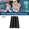 4 Pcs Pillar Window Trim Covers Replacement for Toyota Tundra (2007–2020)