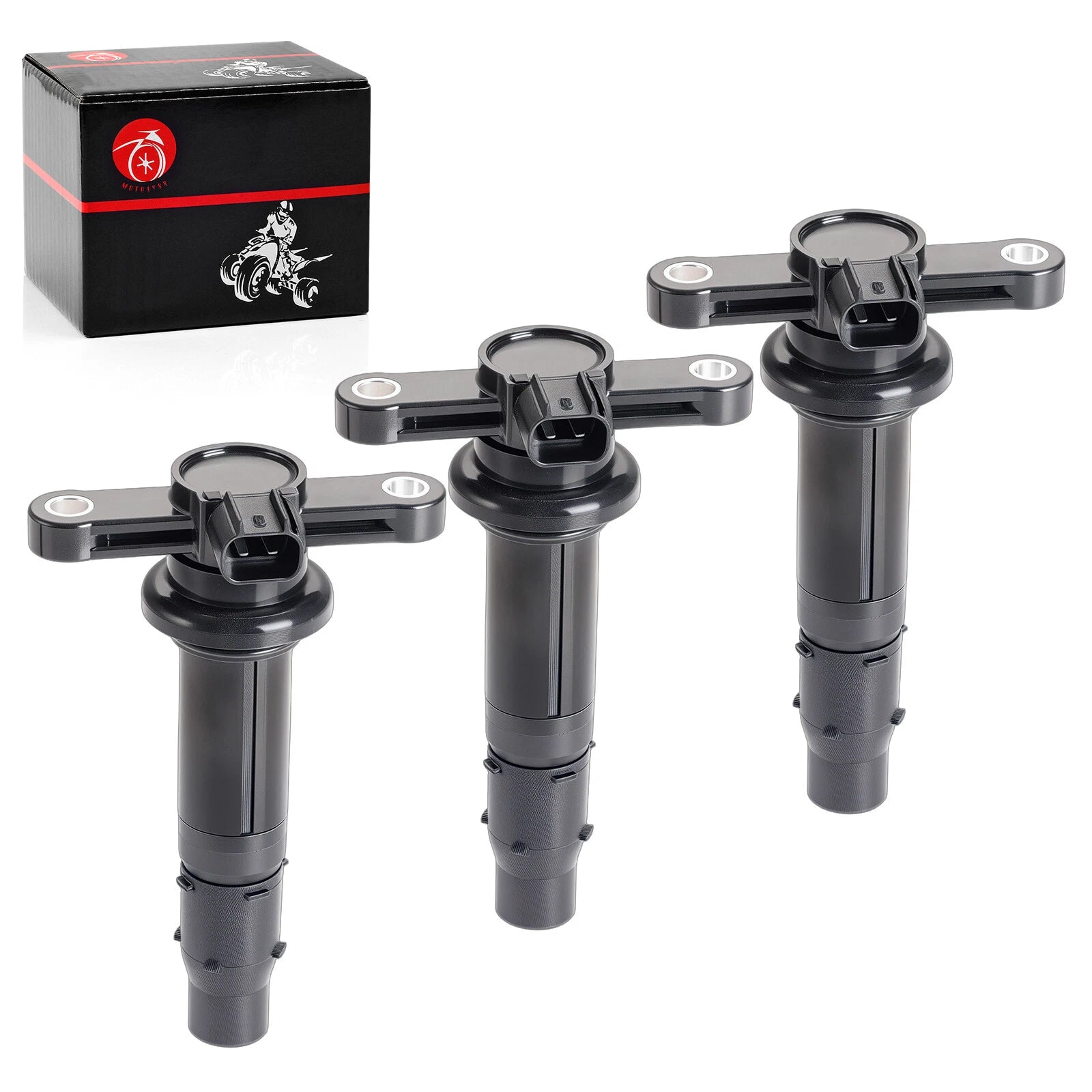 Set of 3 Ignition Coils for Yamaha YXZ1000R EPS SS SE (2016–2024) 2HC-82310-00-00