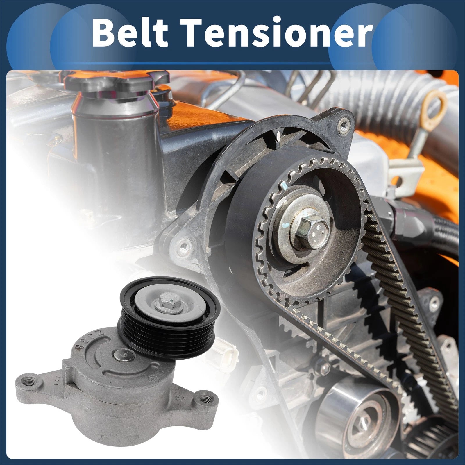 Belt Tensioner for Mazda 2 2007–2015 Metal Replacement