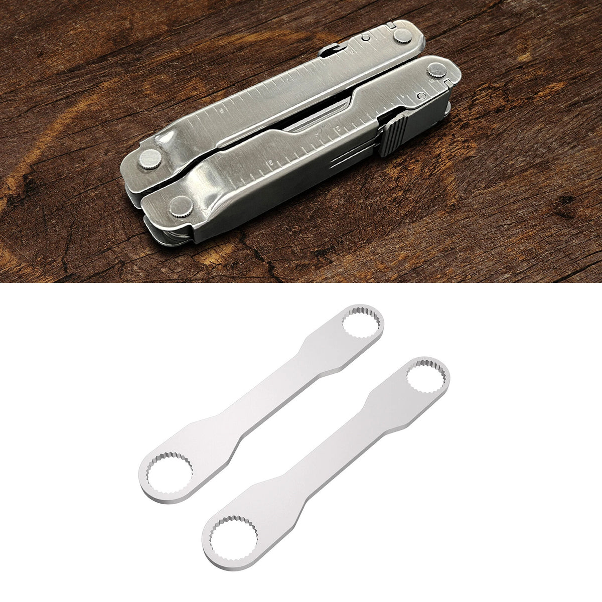2X Slim Steel Parse Wrench Spanner for Leatherman (Disassembly Tool)