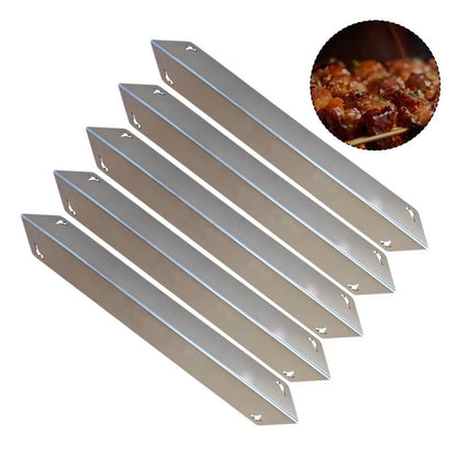 5 Piece Grill Replacement Parts for Precise Fit Seasoning Bars
