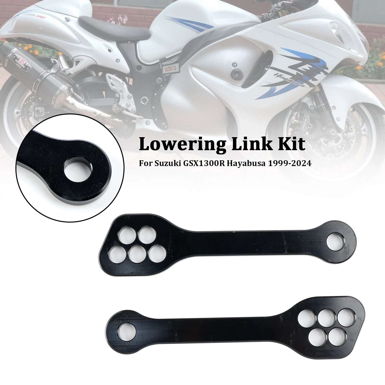 Suspension Lowering Adjust Links Kit for Suzuki Hayabusa GSX1300R (1999–2024) T9