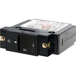 Blue Sea 7433 Circuit Breaker for Small Case (50 Amp, 2")