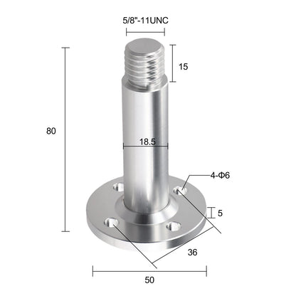 5/8 Inch GNSS Antenna Base for Precision Surveying Mount