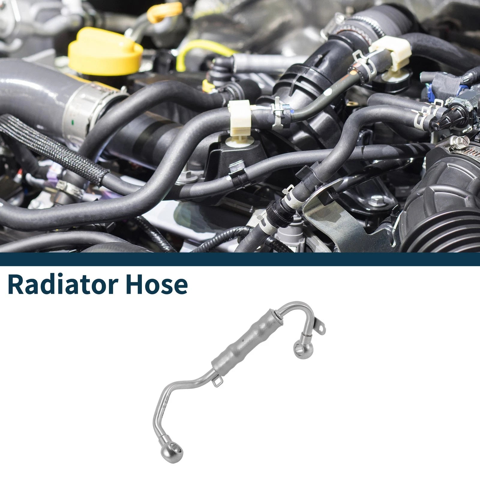 Radiator Hose for Audi A4 (2007–2015) Iron Coolant Pipe Replacement
