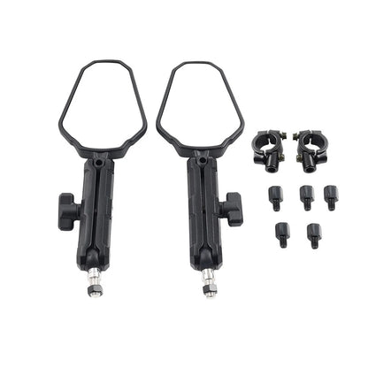 Motorcycle Mirror 7/8" Handlebar Mount M10 M8 for Kawasaki KLR, Suzuki