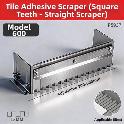 Telescopic Spatula for Tile Work 300-600mm, 400-800mm
