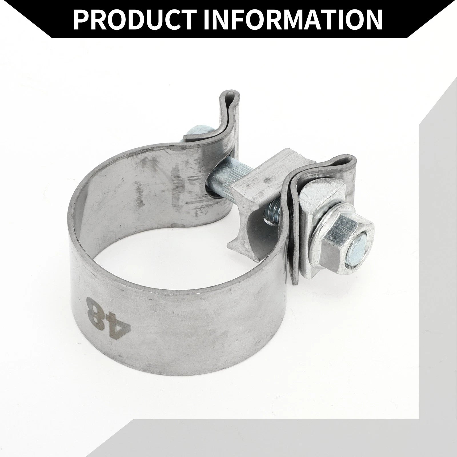Exhaust Pipe Clamp for Car (1.89" 30mm)