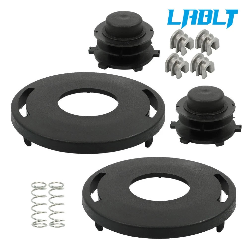 2X Spool & Cap Head for Stihl FS76AVE FS76AVRE FS80E FS81