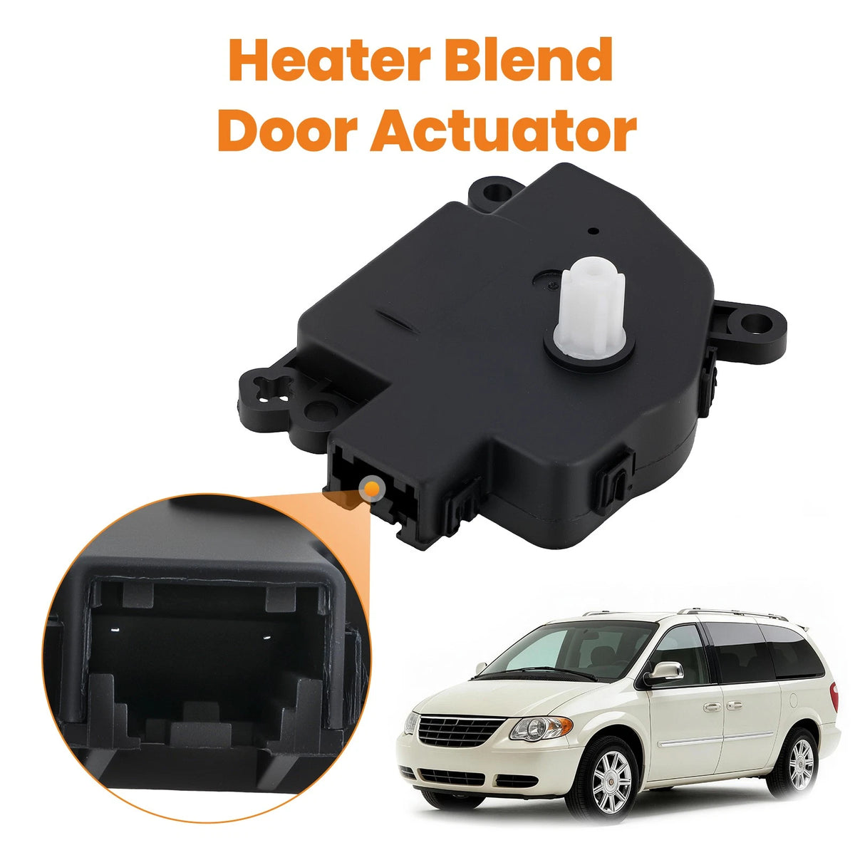 HVAC Heater Air Blend Door Actuator for Dodge Dakota (2005–2007) 5061099AA