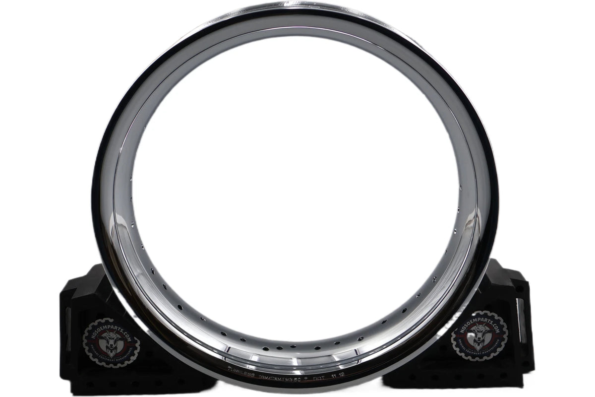OEM Smooth Chrome Front Wheel for Harley-Davidson Touring (2009–2023)