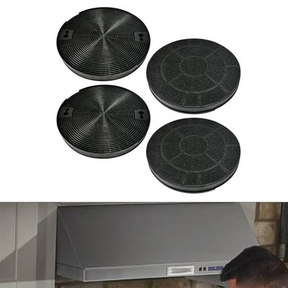 4 Piece Replacement Carbon Filter for Electrolux Range Hoods