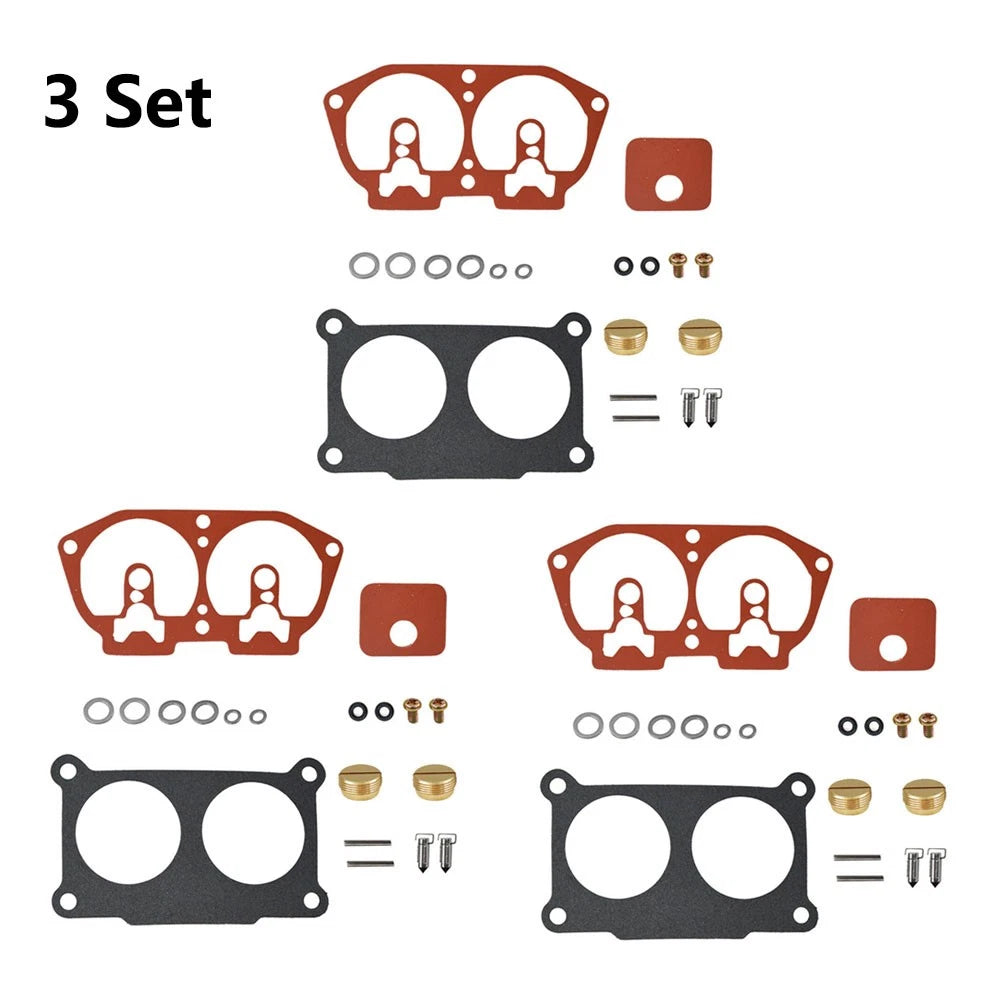 3X Carburetor Repair for Yamaha Outboard V-4 (6E5-W0093-06-00)