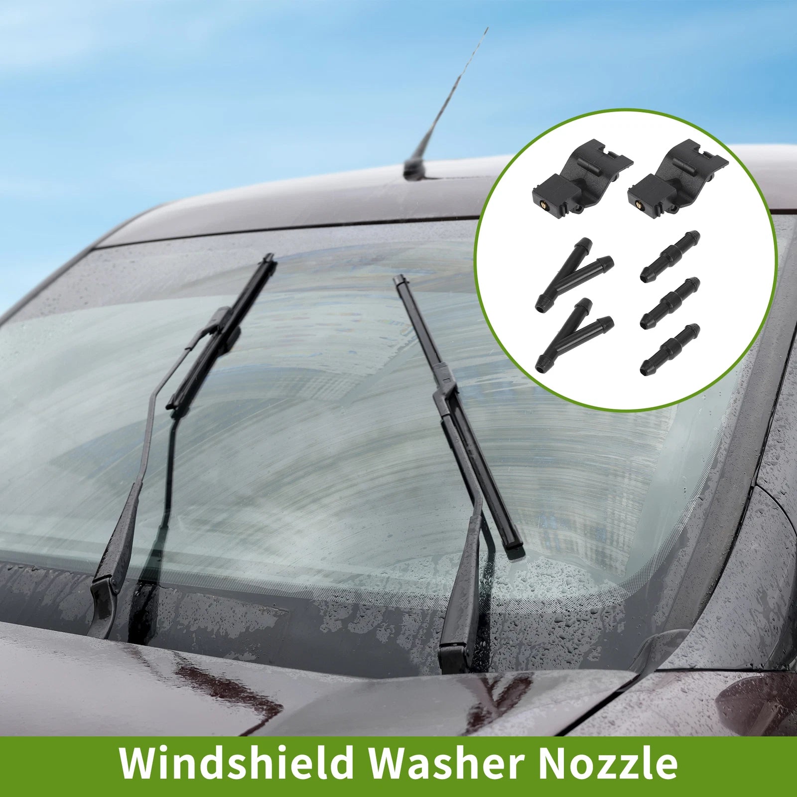 Windshield Washer Nozzle Set for Toyota (No. 8538112300)