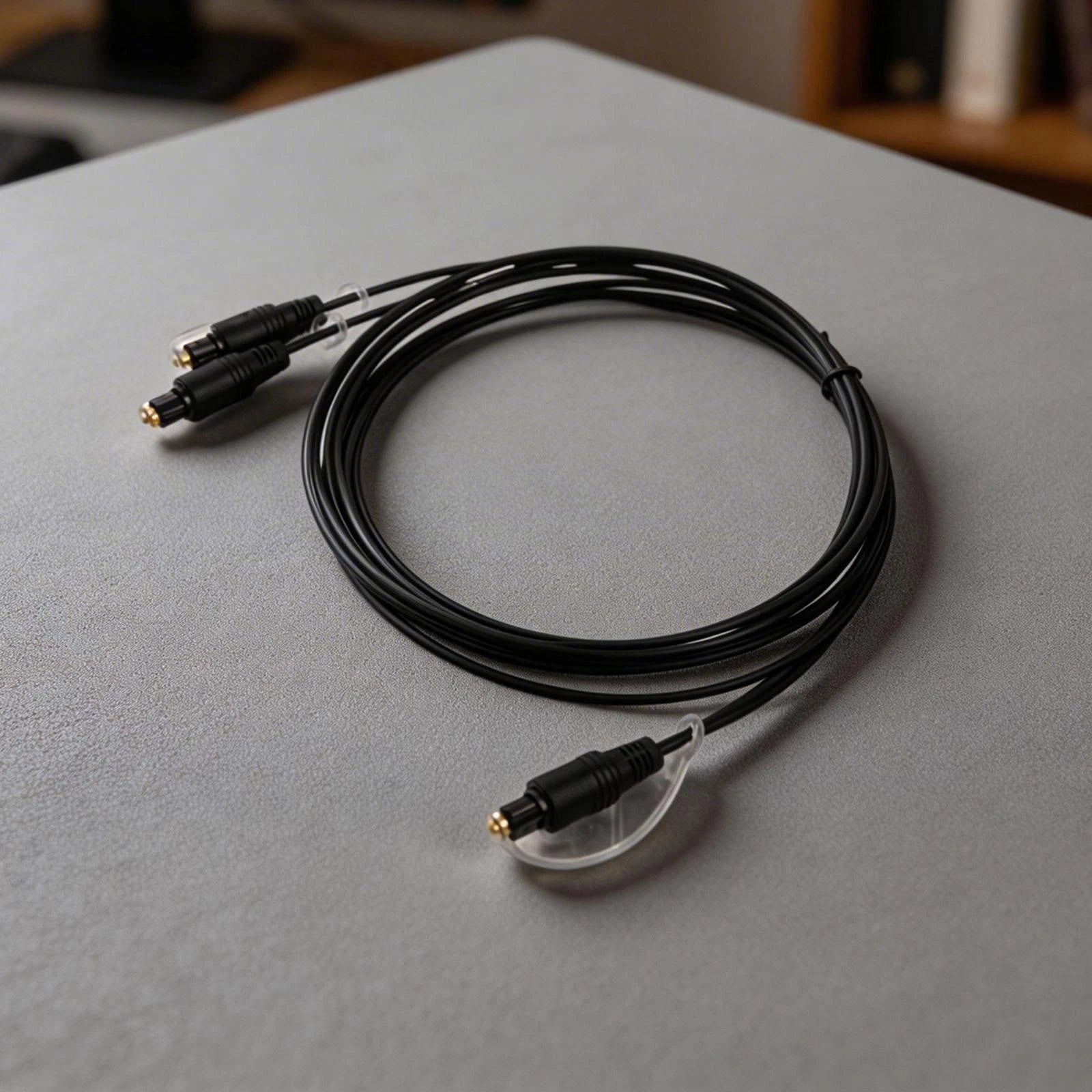 Digital Optical Audio Splitter for Audio Devices (1 to 2 Outputs)