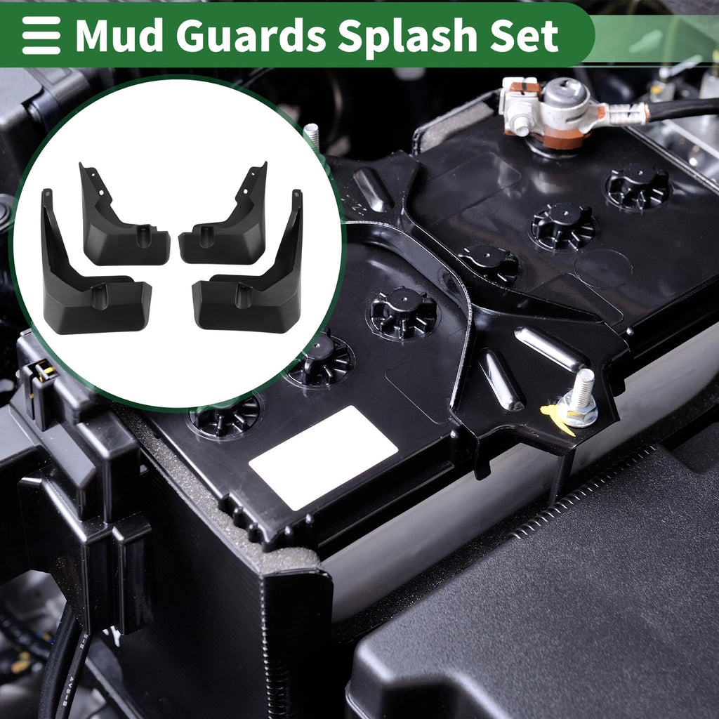 Mud Flaps Splash Guards for Ford Focus 2019–2022 with Mount Accessories