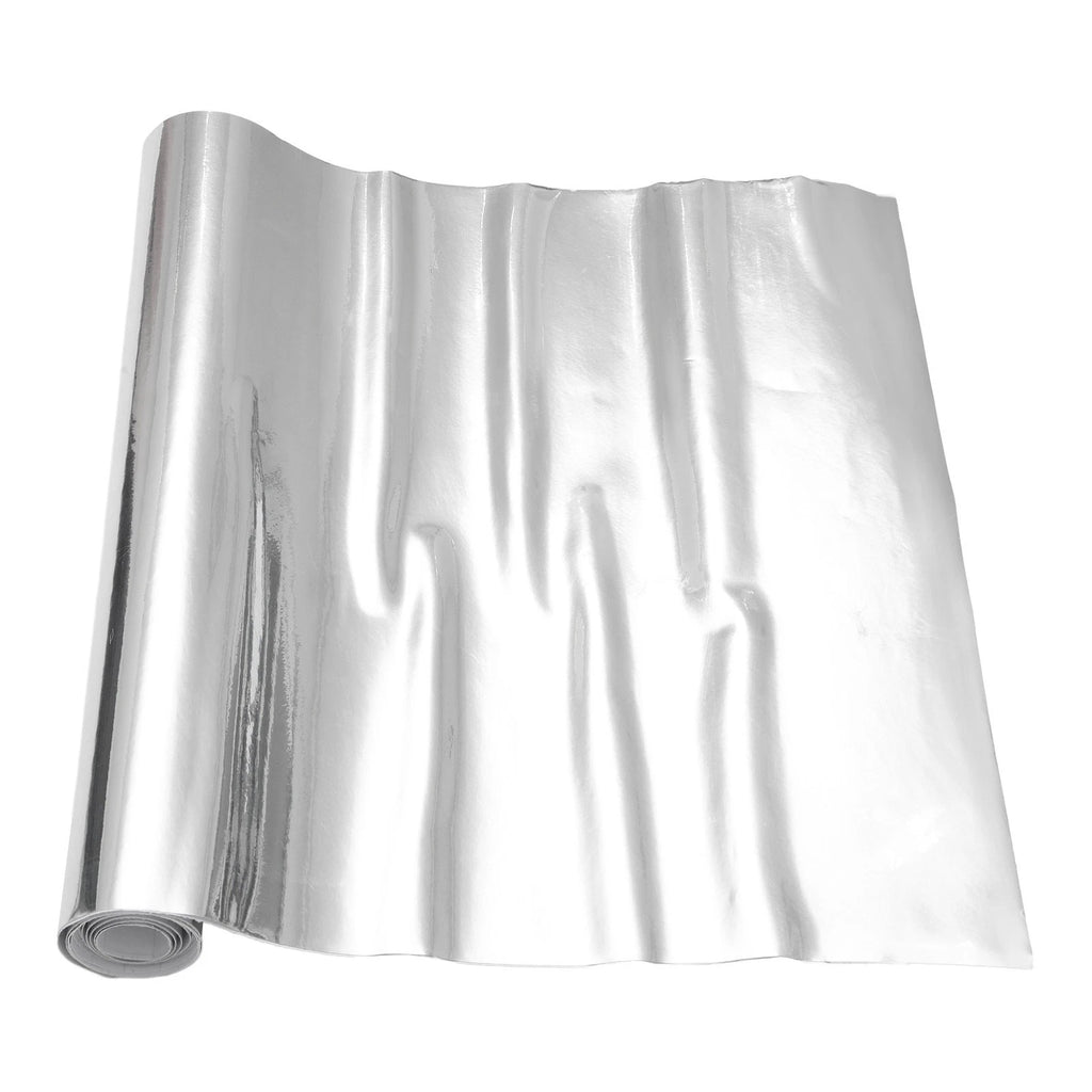Silver Chrome Mirror Vinyl Wrap Decal for Car (Universal Fit)