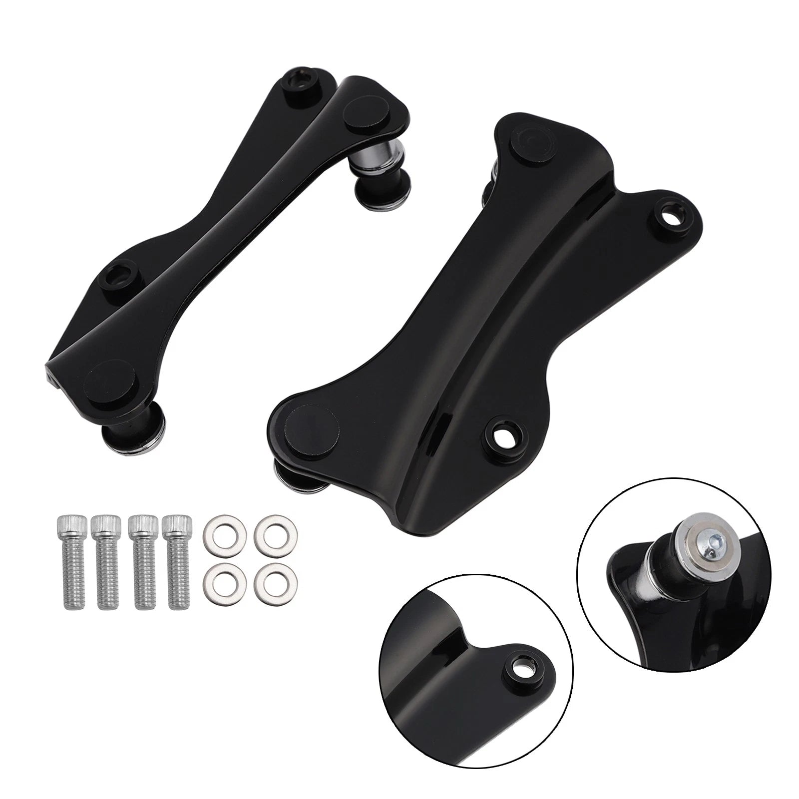 4 Point Docking Hardware Kit for Harley Touring Road King Street Glide (2014–2018)