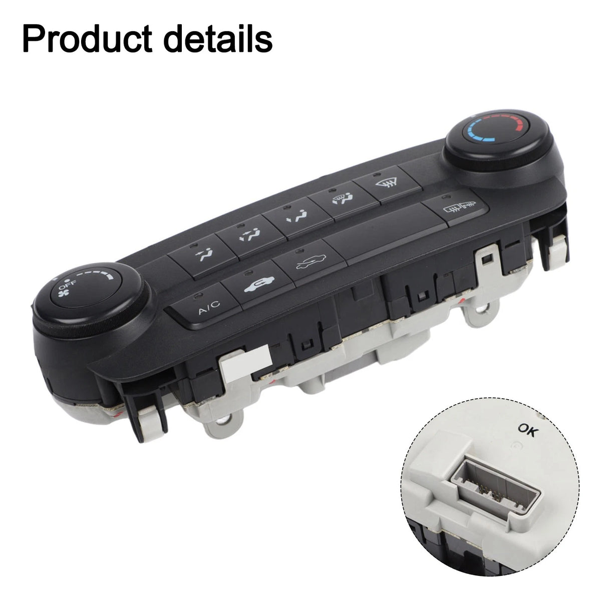 Air Conditioning Control Unit Panel for Honda CR-V (2007–2011)