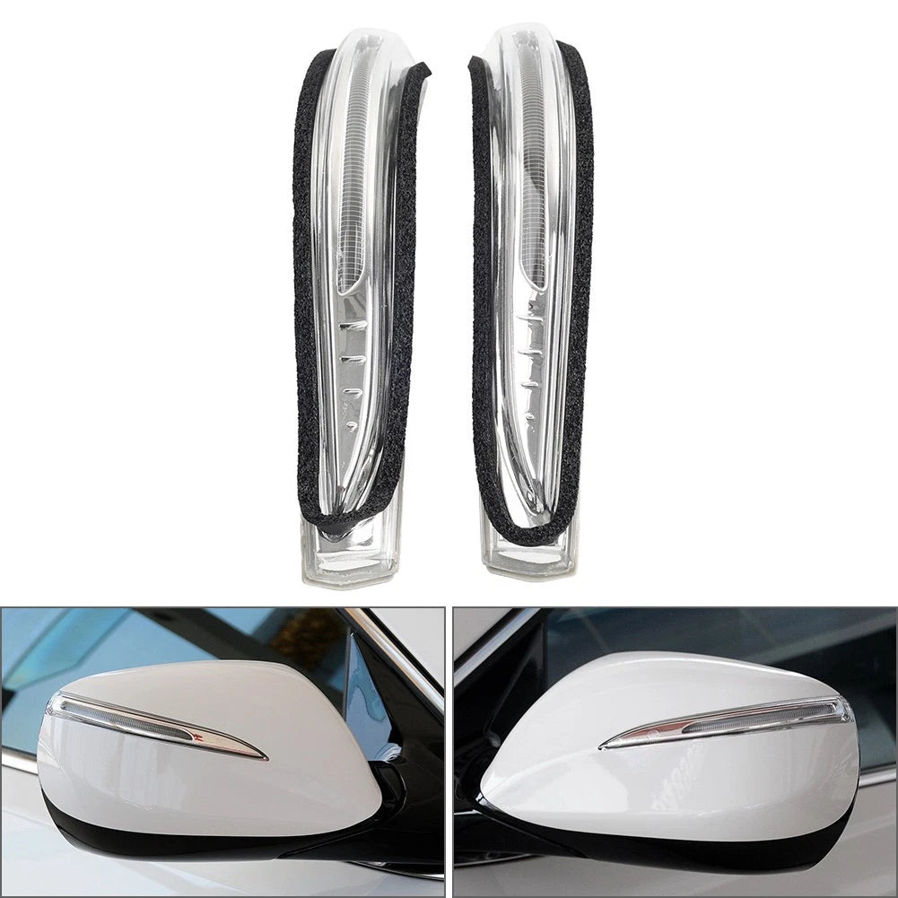 1 Pair Side View Mirror Turn Signal Light for Hyundai Santa Fe (2013–2016)