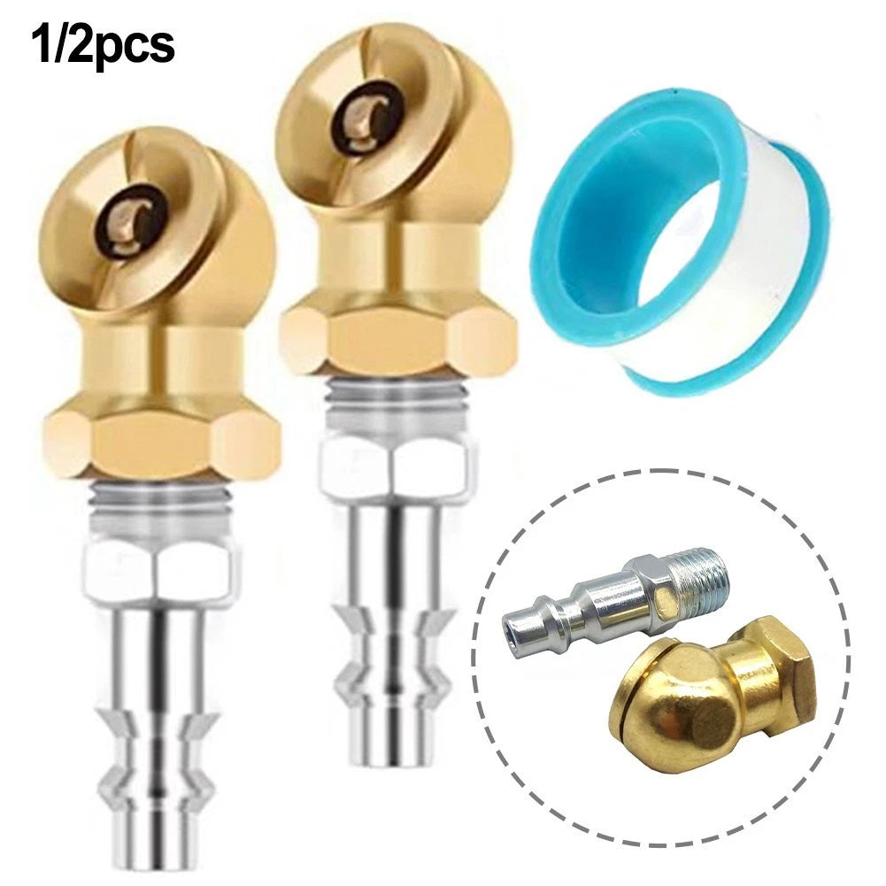 Ball Inflator Air Clamp Kit for Air Compressor (14 Inch, 14NPT Connector)