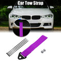 Front Tow Strap Kit with Rope and Trailer Hook for Universal (2000–2024)
