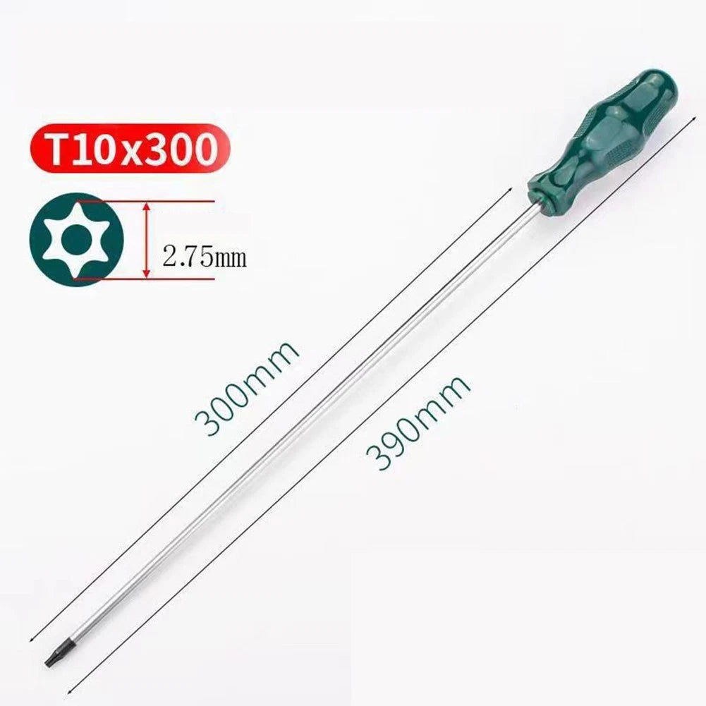 Rubber Handle Torque Driver with Magnet for Tough Build (400mm)