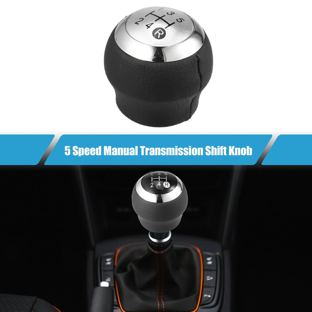5 Speed Manual Shift Knob for Toyota Corolla Plastic Black (2002–2024)