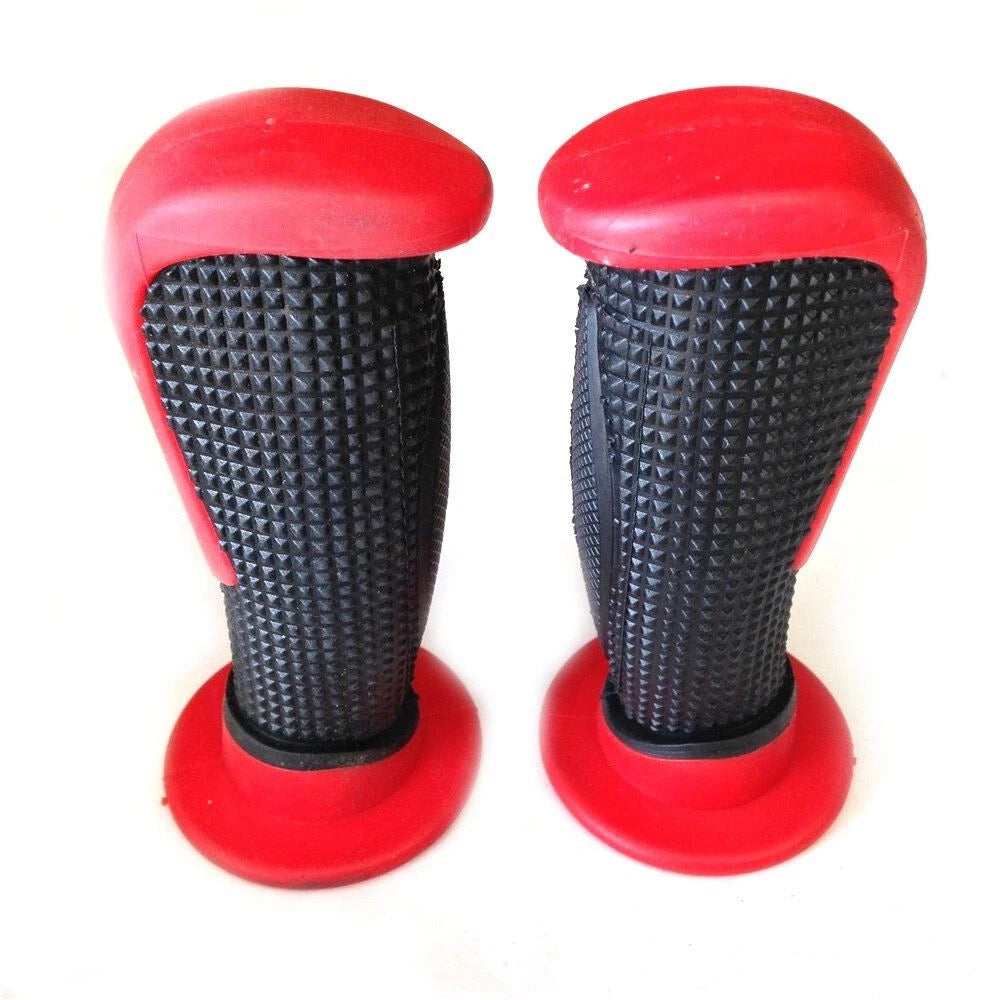 Universal Rubber Hand Grips for Motorcycle Bicycle 22mm 7/8"