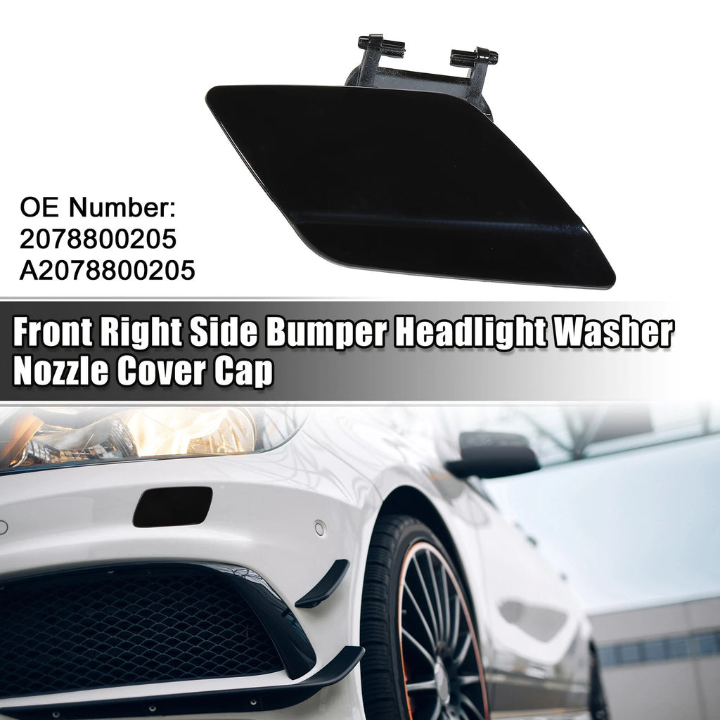 Front Right Bumper Washer Nozzle Cover Replacement for Mercedes-Benz E550 (2010–2016)