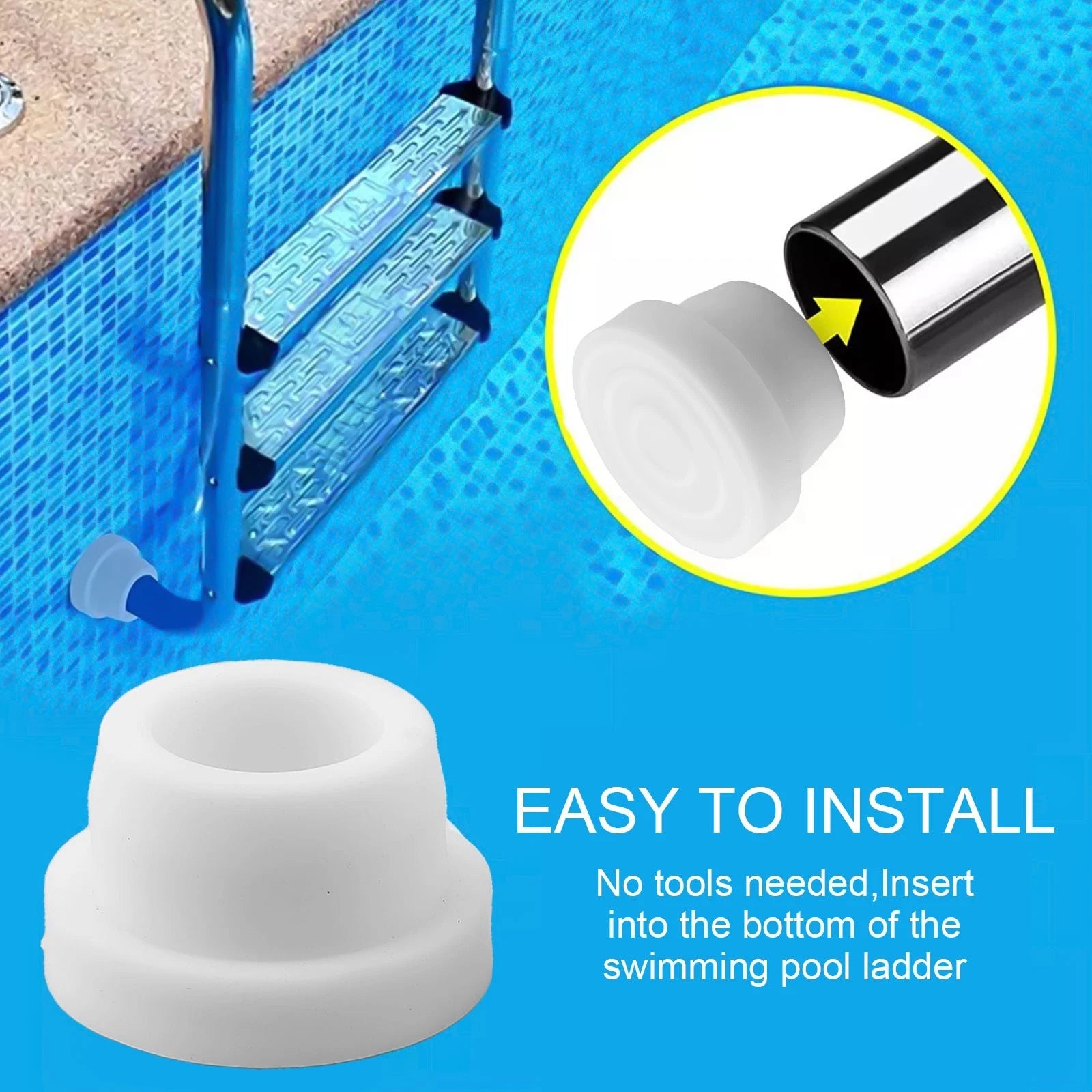 2X Pool Ladder Bumpers for 1.9 Inch Tubes