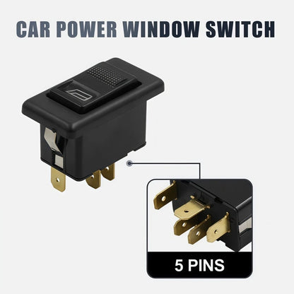Power Window Switch Glass Lifter Direct Replacement Electronic Plastic Materials