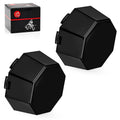 2X Matte Black Hub Cap Cover for Polaris Sportsman SP 570 (2015–2019)