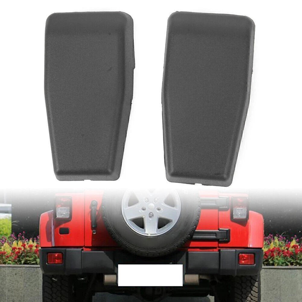 Rear Window Liftgate Hinge Decor Cover Trim for Jeep Wrangler JK (2007–2017)