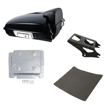 Razor Trunk Luggage Backrest Mount Rack for Harley Touring Road Glide (2014–2026)