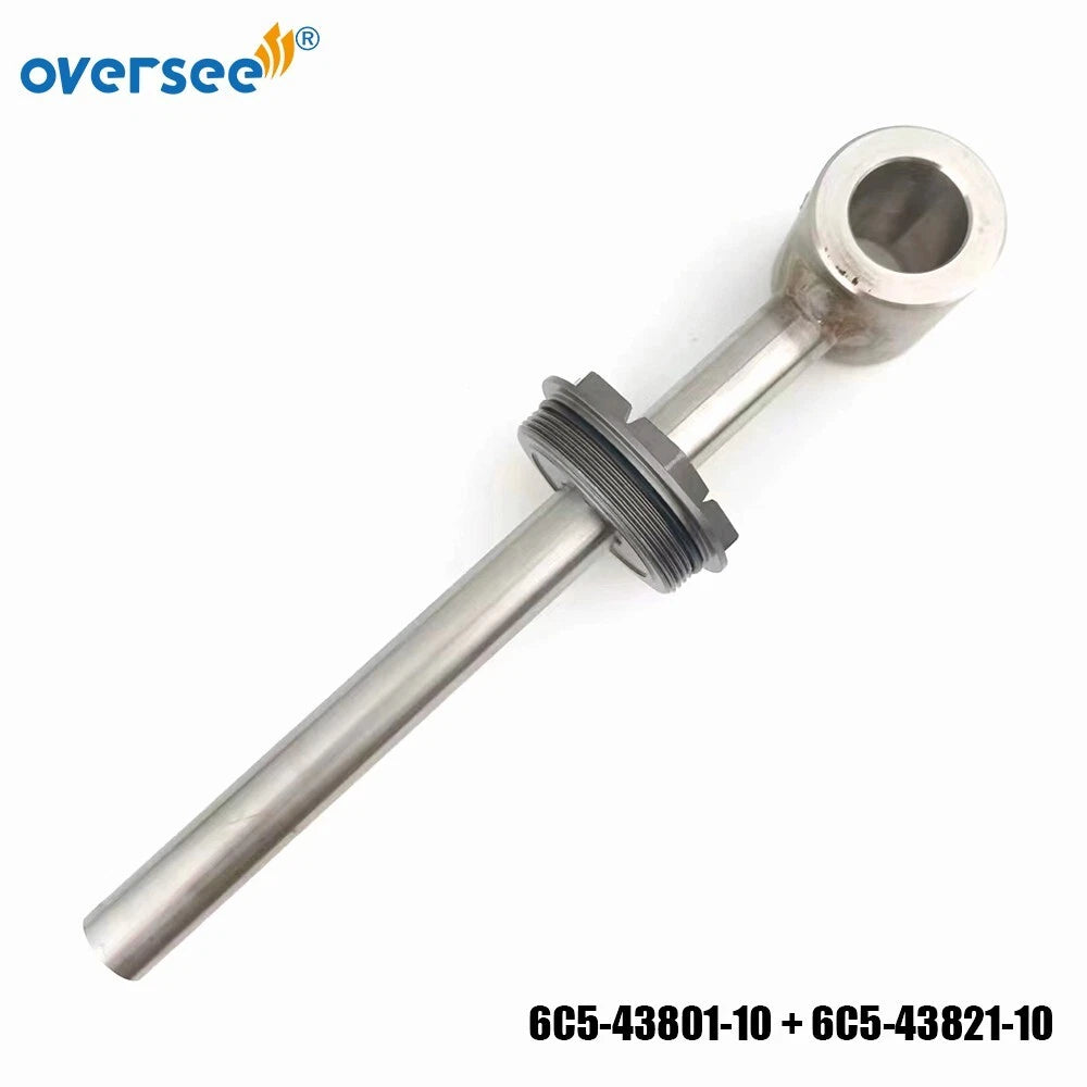 Set of 2 Rods + Cap for Yamaha Outboard 4T F 50-60HP (6C5-43801-10, 6C5-43821)