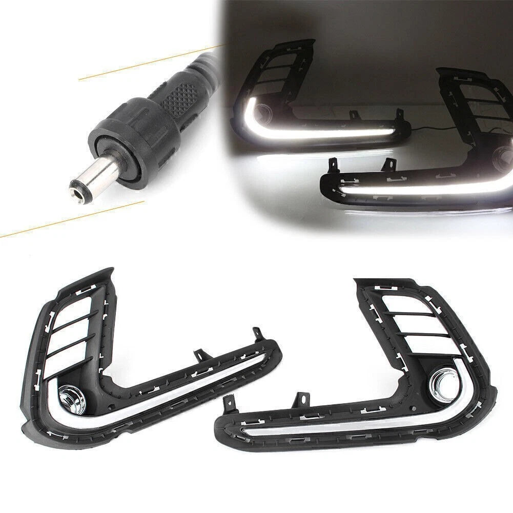 LED Daytime Running Lights Fog Lamp for Hyundai Elantra (2017–2018)