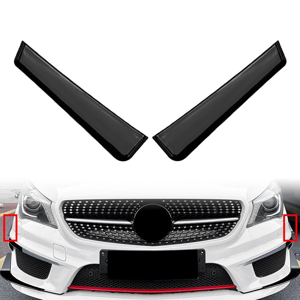 Front Bumper Side Spoiler for Mercedes Benz CLA Class C117 (2013–2016)