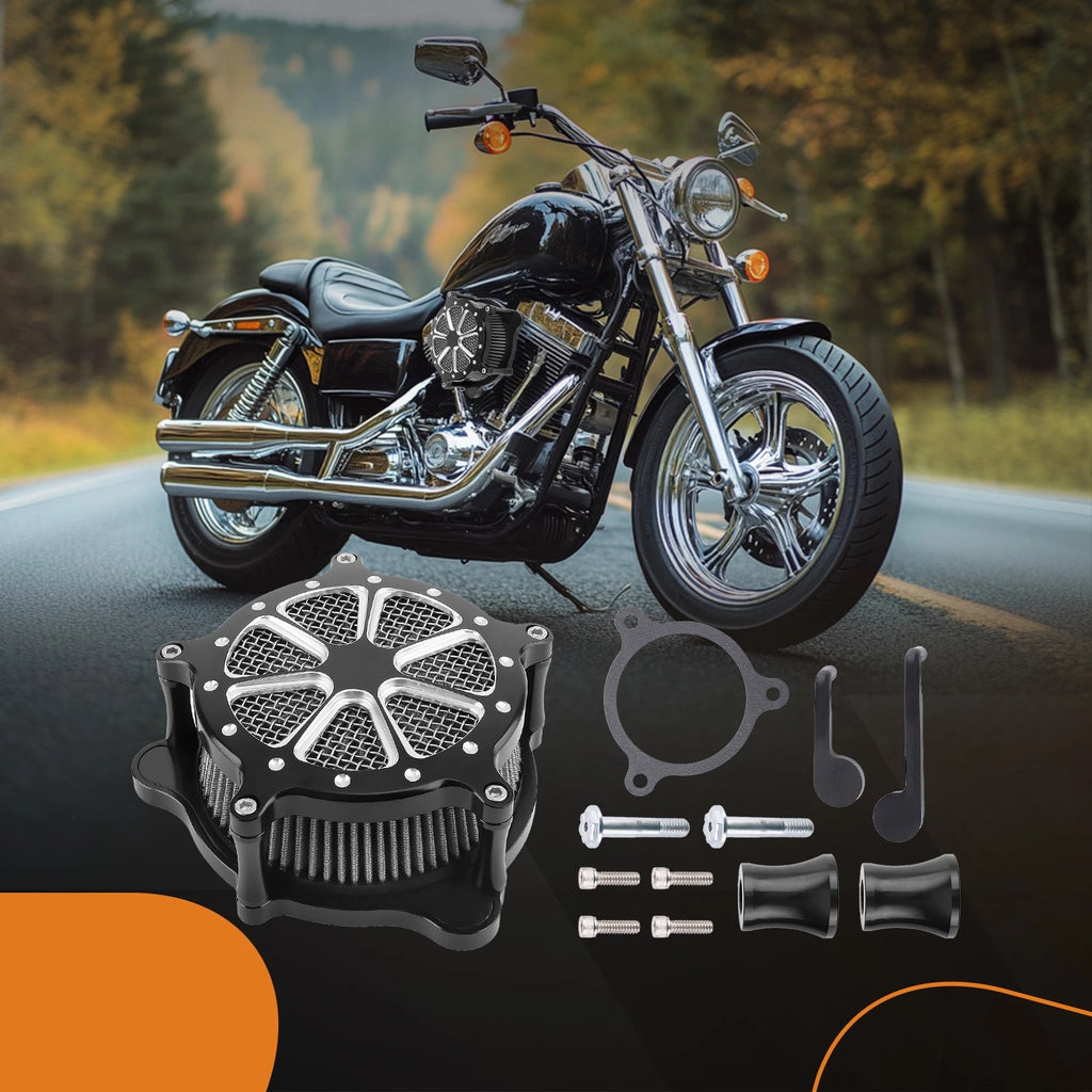Air Cleaner Intake Filter for Harley M8 Touring D Style (2017–2022)