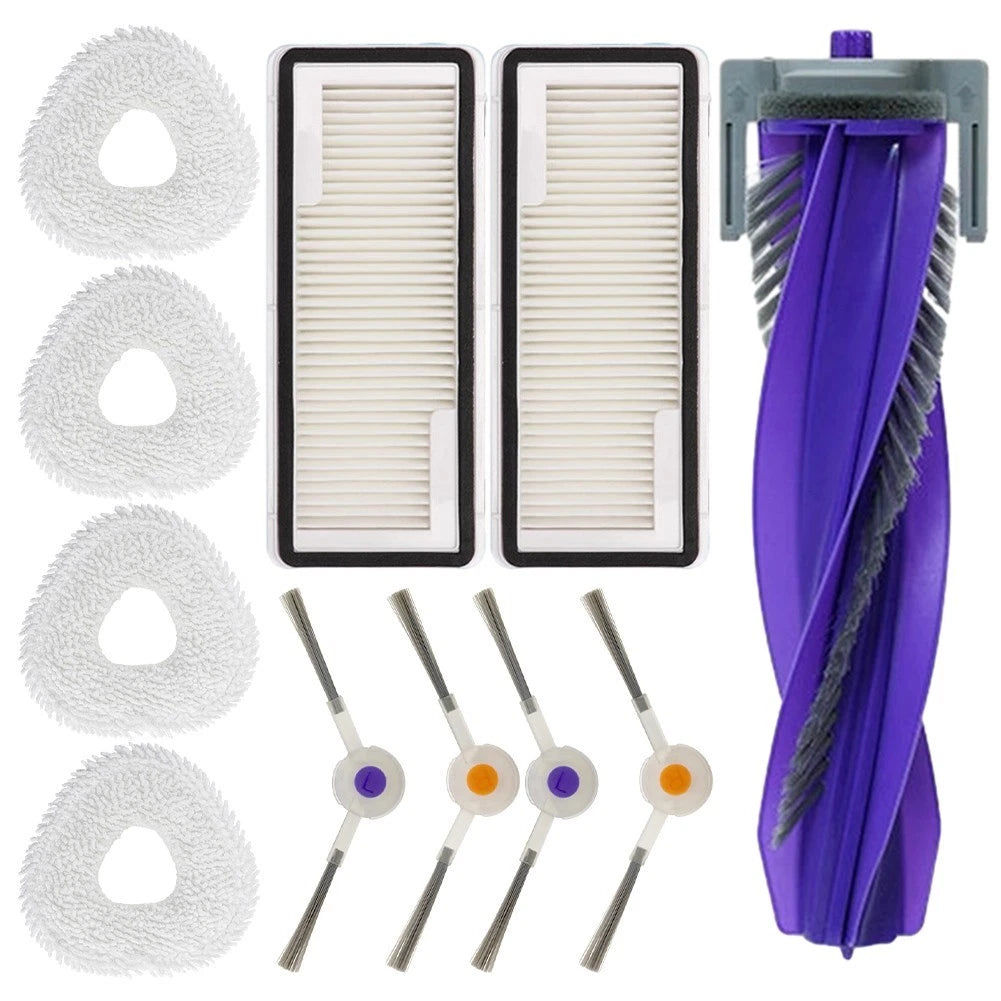 Side Brush Filter Mop Pad for Narwal X Ultra J4 J4 Lite