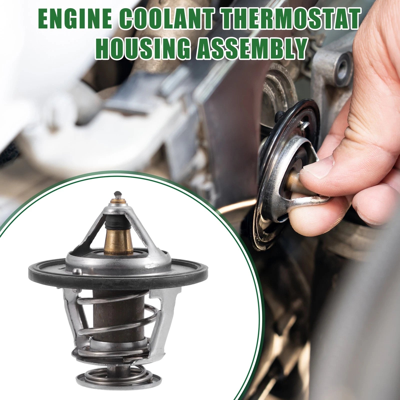 Engine Coolant Thermostat Housing Replacement for Toyota Tundra (2007–2009)