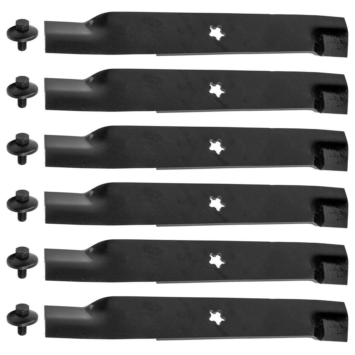 Deck Blade with Bolt Replacement for Husqvarna Jonsered 52 inch (1990–2010)
