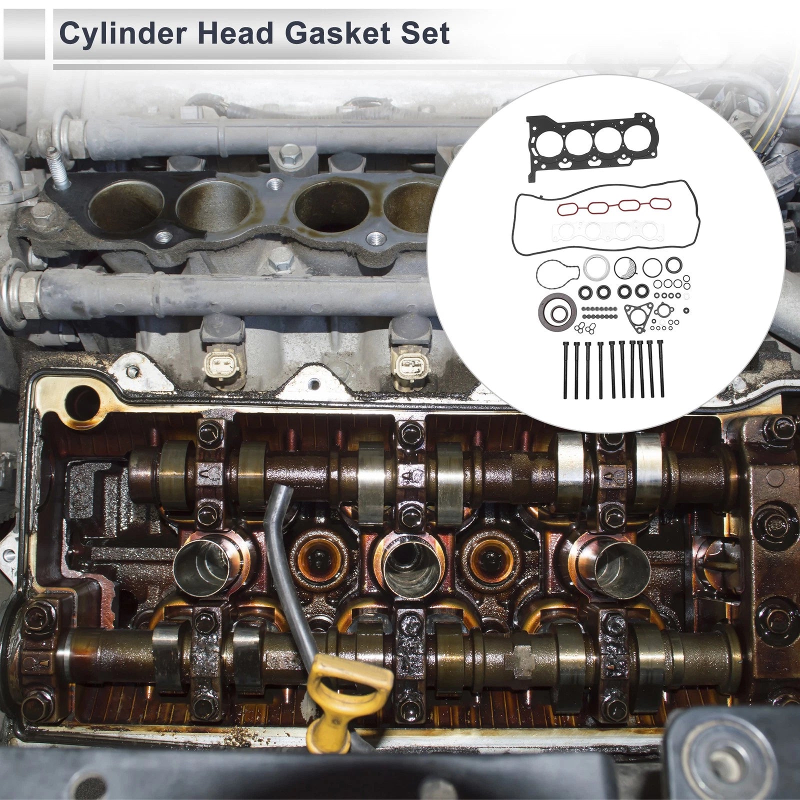 Cylinder Head Gasket Set for Toyota Corolla 1.8L (2009–2016) Replacement