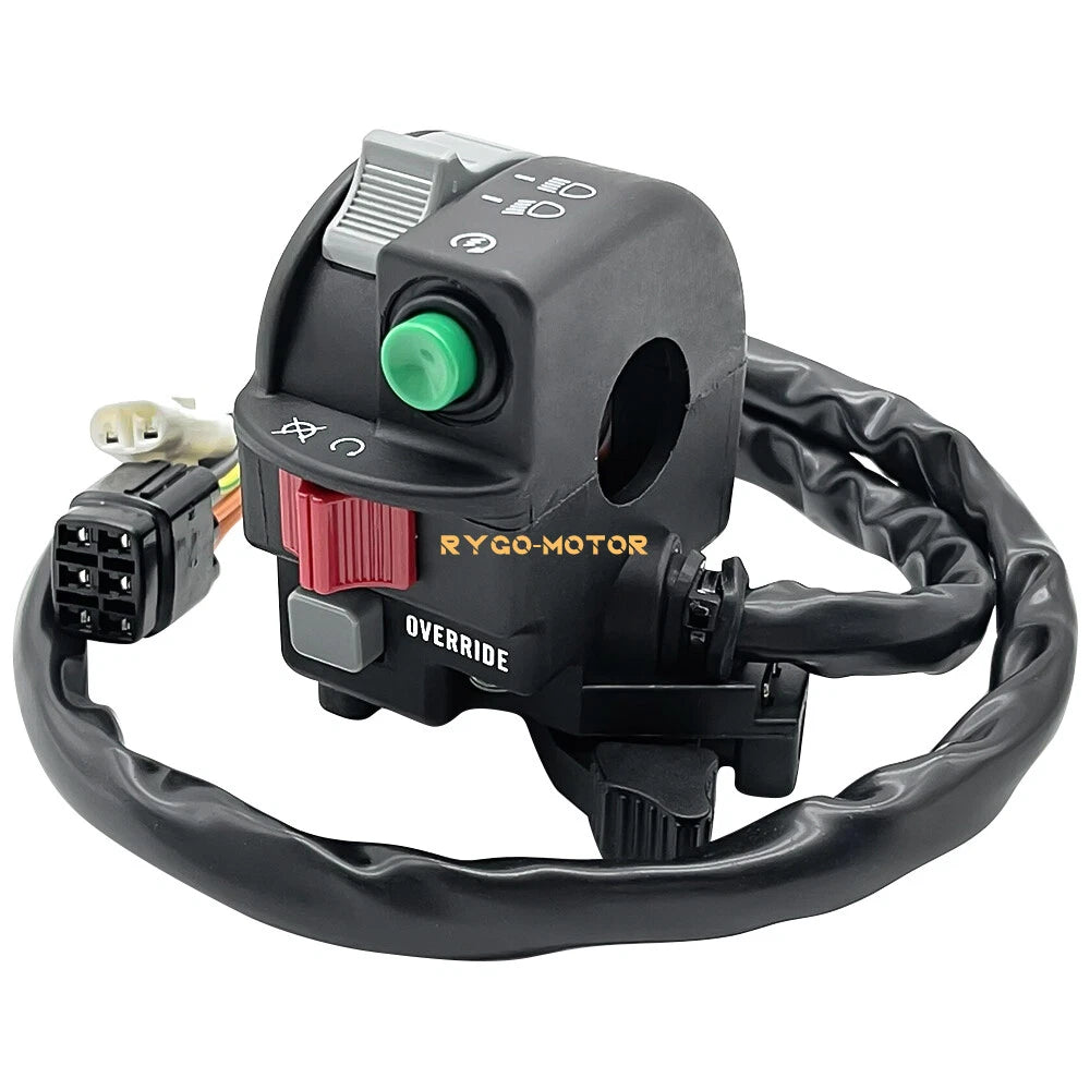 Left Handlebar Start Switch Headlight for Suzuki KingQuad 450 (2007–2010)