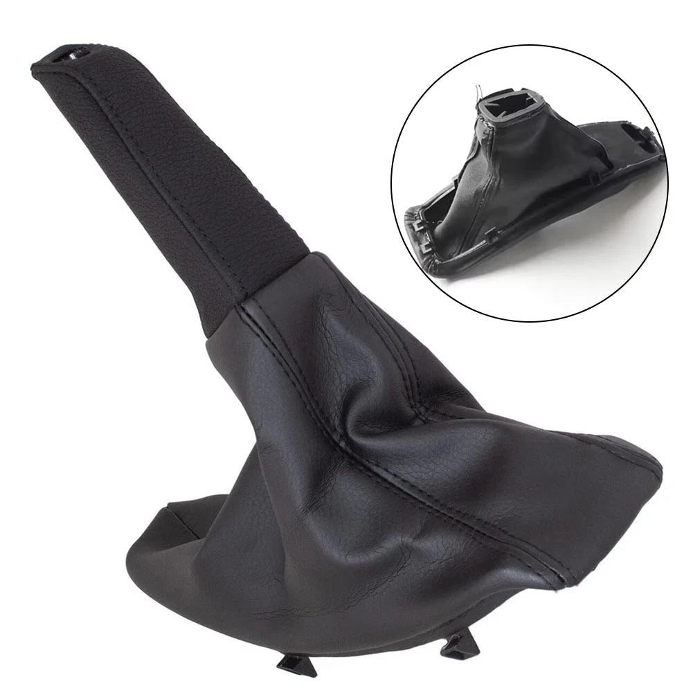 Leather Gear Shift & Handbrake Covers for Car